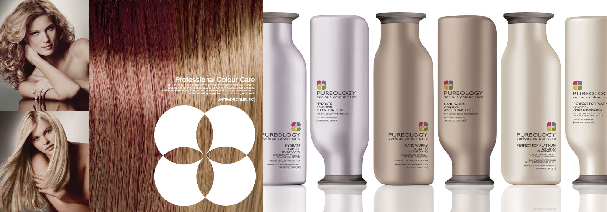 Pureology branding and packaging designed by MPAKT